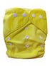 Three Little Imps Minky Colour Range Single Cloth Nappy (inc insert) - Yellow